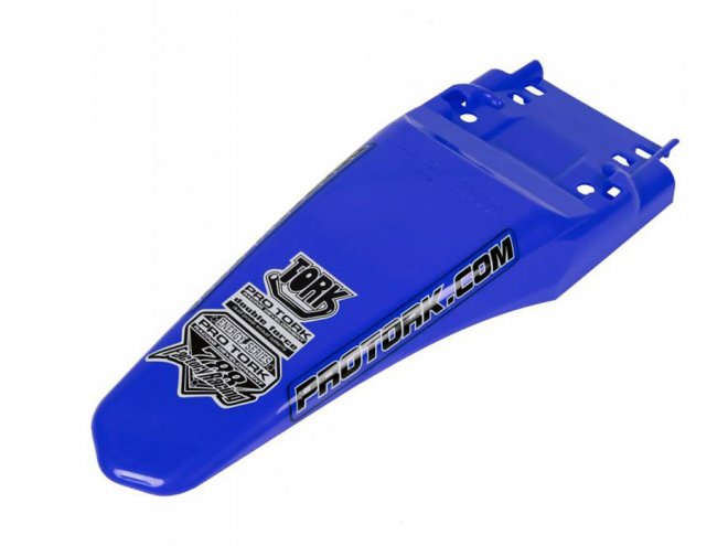Guardabarro Trasero Universal Mx2 Azul Pro Tork